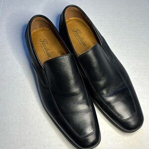 Florsheim Mens Jackson Black Leather Upper Loafers Size 8 Medium (D, M)